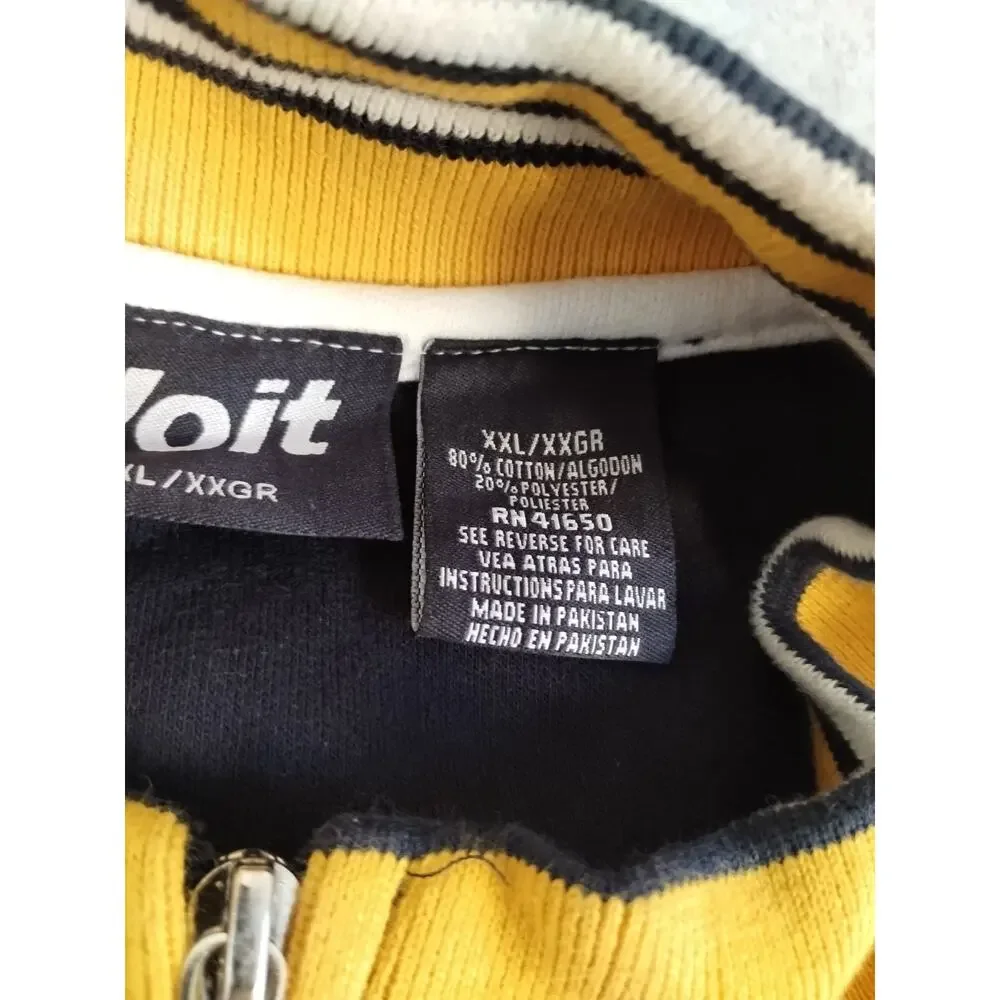 VOIT Vintage Track Suit Top Jacket - Size XXL - Dark Blue and Yellow - #23